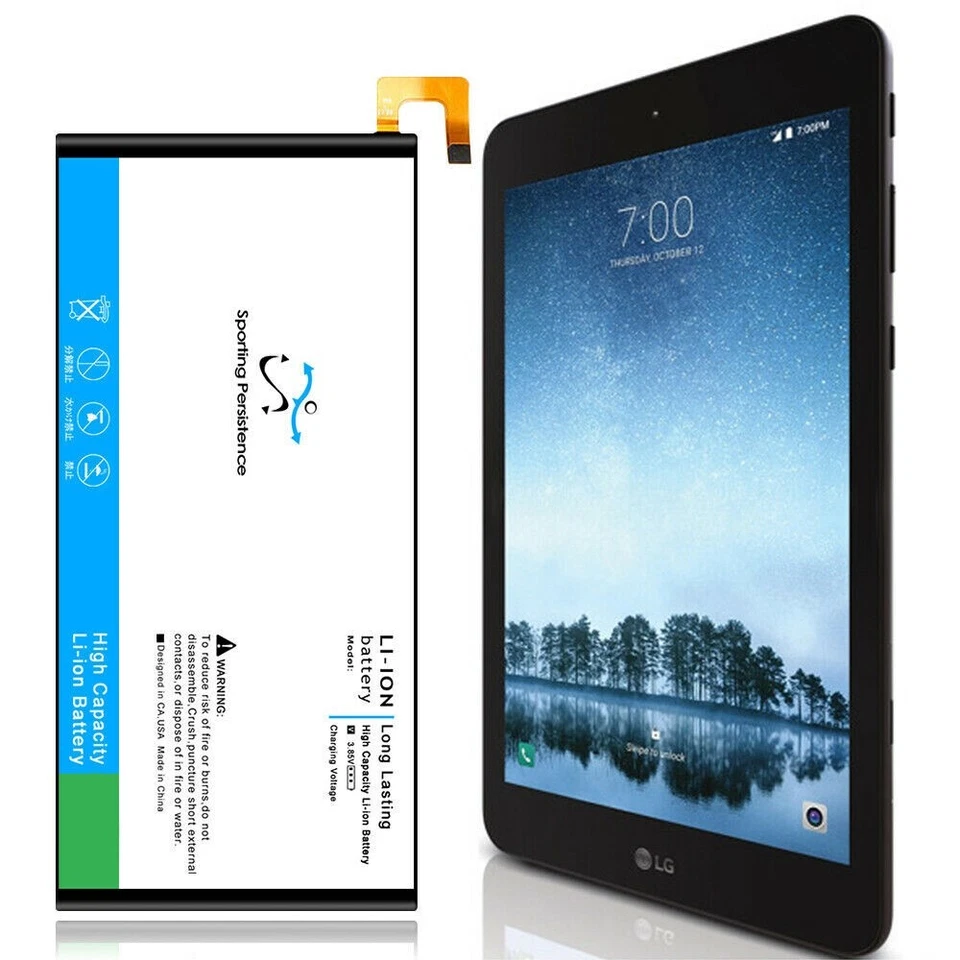 Batería de repuesto BL-T31 EAC63398901 mejorada 3800 mA para LG G Pad F2 8,0 LK460 Foto 1 de 1