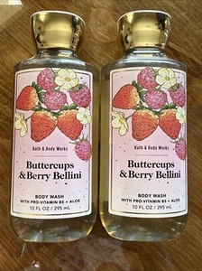 Bath & Body Works Buttercups and Berry Bellini Lavado Nuevo Lote X2 - Imagen 1 de 1