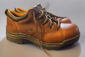Timberland PRO TITAN Oxford Alloy Safety Toe Work Shoes Womens Sz 9.5 M Leather - Picture 1 of 6