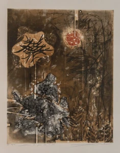 Renée Lubarow / großformatige Farbradierung /Handsigniert / 15 Exemplare - Picture 1 of 3