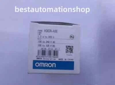 Long warranty New OMRON H3CR-A8E H3CRA8E Timer 100-240VAC/100-125VDC - Image 1 of 4