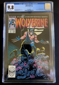 Wolverine Comic #1 CGC 9.8 1988 Marvel 1st Appearance Patch NM/MINT - Picture 1 of 2