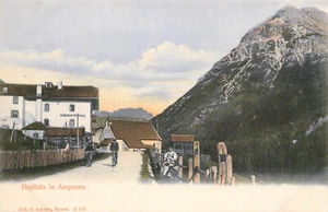 Tirol del Sur en el norte de Italia Ristorante Ospitale - Cortina d'Ampezzo 1900s - Imagen 1 de 2