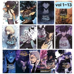 Solo Leveling Vol. 1 ~ 13 Complete SET - Korean Webtoon Comics / EXPRESS - Picture 1 of 14