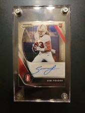 2021 Panini Prizm Draft Picks - Draft Picks Autographs Hyper Prizm #DPA-SFE Simi