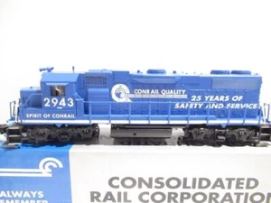 K-LINE TRAINS K2407-0001 VINTAGE CONRAIL GP-38 DIESEL- 0 GAUGE- LN- BXD- H1 - Picture 1 of 11
