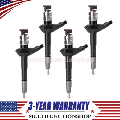 4 piezas inyectores de combustible para Nissan Navara Pathfinder YD25 2008-2009 095000-6250 Foto 1 de 4