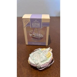 Hallmark Keepsake Ornament 1991 Easter Baby's First Easter - Picture 1 of 6