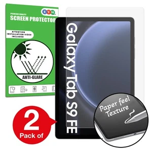 Screen Protector For Samsung Galaxy Tab S9 FE MATTE ANTIGLARE - Picture 1 of 3