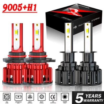 Комплект из 4 комбинированных светодиодных фар дальнего и ближнего света для Infiniti M35 2006 2007 2008 годов выпуска - Изображение 1 из 4