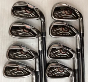 Taylormade Burner 2.0 Iron Set #4-9,P,A (8Clubs) /Flex S Stiff FUBUKI 60 - Picture 1 of 7