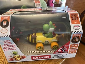 2020 Nintendo Carrera RC: Mario Kart Yoshi Bumble V (2.4 GHz, Radio Remote Car) - Picture 1 of 1