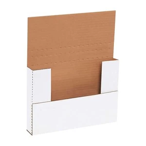 AVIDITI Small Shipping Boxes 9.625"L x 6.625"W x 1.25"H, 50-Pack | Cardboard ... - Picture 1 of 6