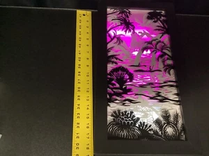 Disney Parks Avatar Pandora The Way Of The Water Landscape Shadow Box  - Picture 1 of 12