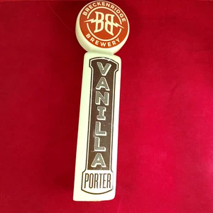 Breckenridge Brewery Vanilla Porter Beer Ceramic Beertap Handle 11 Inch Tall HTF - Picture 1 of 6