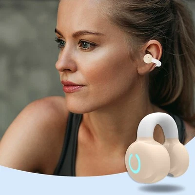 Mini True Wireless Headphones Ear Clip Sports Hover Headset Single Ear Earbuds - Image 1 of 4