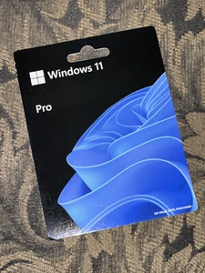 Microsoft Windows 11 Pro Professional 64 bit Product card sealed 1 PC Retail - Picture 1 of 5