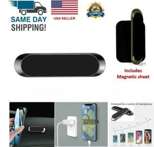 Support de téléphone de voiture en forme de mini bande magnétique pour iPhone Samsung support magnétique - Photo 1 sur 7