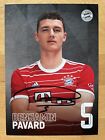 Benjamin Pavard Ak Fc Bayern München 2022-23 Autogrammkarte Original Signiert