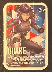 2024 Marvel Go On A Mission in the Loblaw Universe QUAKE Card #20 - Imagen 1 de 2