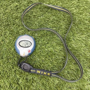 De colección Nike Minuteman Cronómetro 980 Lap Chrono Nike Logo Cordón Azul/Amarillo - Imagen 1 de 11