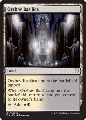 x4 Orzhov Basilica MTG Commander 2018 U M/NM, English - Image 1 of 1