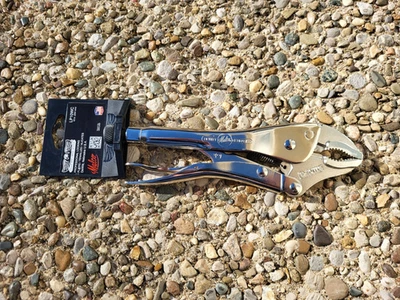 Malco Eagle Grip LP10WC 10” Curved Jaw Locking Pliers, Made in USA, Discontinued - Image 1 of 4