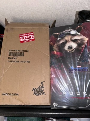 Nuevo cohete Hot Toys MMS548 Avengers: Endgame 1/6 en stock Foto 1 de 4