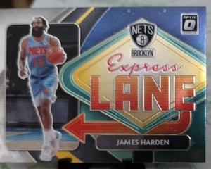 NBA 2021 Donruss Optic Basketball Express Lane Purple James Harden #25 - Picture 1 of 2