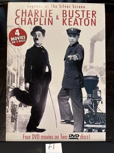 Charlie Chaplin/Buster Keaton - Legends of the Silver Screen Like New F1 - Picture 1 of 2