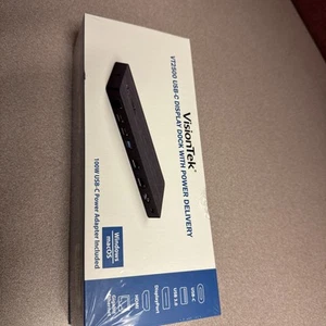 VisionTek - VT2500 USB-C Docking Station - Multi Display MST Dock - 901381 - Picture 1 of 3