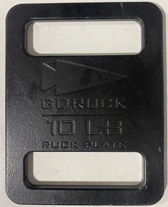 Goruck 10lb Ruck Plate Black Weight Plate Excellent Condition - Picture 1 of 3