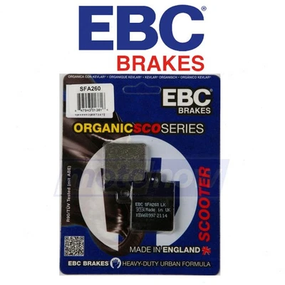 EBC Front SFA Scooter Brake Pads for 2007-2014 Piaggio MP3 250 - Brake Brake dp Foto 1 de 4