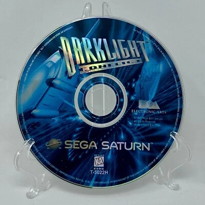 Darklight Conflict (Sega Saturn, 1997) Disc Only - Image 1 of 2
