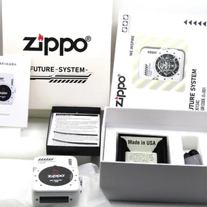 Digital Future Smart White Touch Screen Limited Zippo Oil Lighter 2024 MIB - Picture 1 of 10