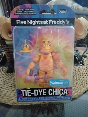 Figura de acción Five Nights at Freddy's Funko Tie-Dye Chica coleccionable 5" en caja Foto 1 de 4