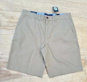 Tommy Hilfiger Classic Fit Flat Front Chino Shorts Outdoor Herren Khahi GR 34 - Bild 1 von 6