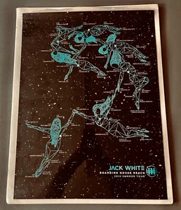 JACK WHITE 2018 "BOARDING HOUSE REACH" 24 X 18 TOUR POSTER - NEAR MINT / N.O.S - Bild 1 von 1