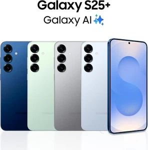 NEW IN BOX! Samsung Galaxy S25+ Plus (Unlocked) 5G 512GB Smartphone - All Colors - Afbeelding 1 van 5