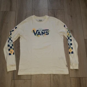 VANS Langarmshirt / Shirt / Gr. L / Weiß / Creme / TOP - Bild 1 von 5