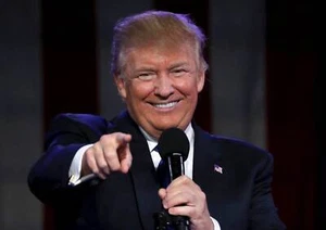 Donald Trump Happy Smiling 8x10 Picture Photo Print - Picture 1 of 1