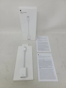 Genuine OEM Apple USB-C to USB Adapter MW5L3AM/A Model A1632 4R462001 OPEN BOX - Picture 1 of 2