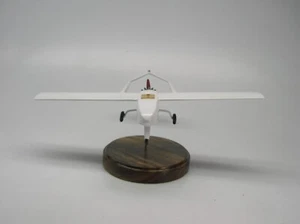 AAI RQ-7 Shadow 001 Airplane Desktop Mahogany Wood Model Small New - Picture 1 of 3