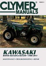 Manual Kawasaki Bayou KLF220 & KLF250 1988-2011 Clymer Workshop Service