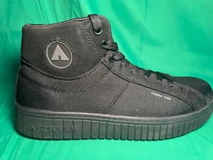 Airwalk Men Commuter 2 Drystar Black High-Top Sneakers Slip Resistant Lightweigh - Picture 1 of 11