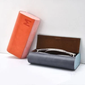 Double Layer Sunglasses Box PU Leather Glasses Case Eyeglasses Holder Women - Picture 1 of 7