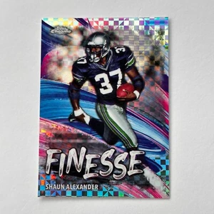 2024 Topps Chrome - Finesse Shaun Alexander #F-22 X-Fractor - Picture 1 of 2
