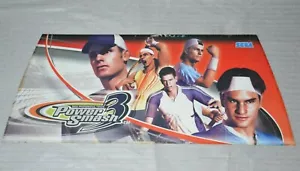 Virtua Tennis 3 - Power Smash 3 - Carpa retroiluminada Sega Naomi original - Japón - Imagen 1 de 2