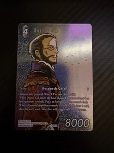 Final Fantasy TCG Opus 25-Tears Of The Planet - 25-097H Doctor Cid Full Art Foil - Picture 1 of 4