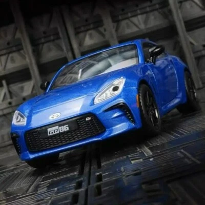 1:28 Toyota GR 86 Alloy Diecast Model Sports Car Sounds & Lights Kids Gift Toys - Image 1 of 4